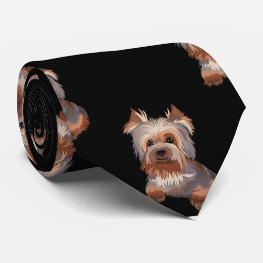 Cravate Yorkshire Terrier (Roulé)