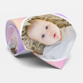 Cravate Your Favorite Photo Pastel Gradient Circle Frames (Roulé)