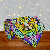 Cravate Zany Chat dans de nombreuses couleurs - Mosaïque a