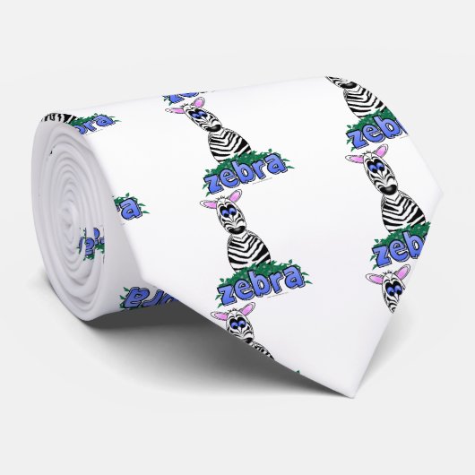 CRAVATE ZEBRA (Roulé)