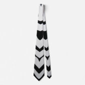 CRAVATE ZEBRA STRIPES ABSTRAITES (Devant)