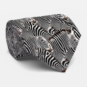 Cravate Zebras love_ (Roulé)