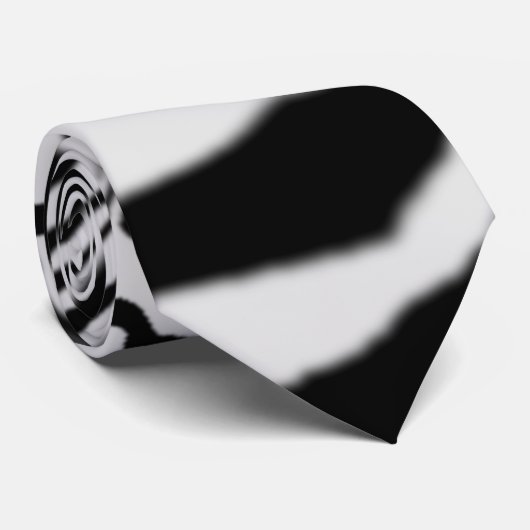 Cravate zèbre rayé (Roulé)