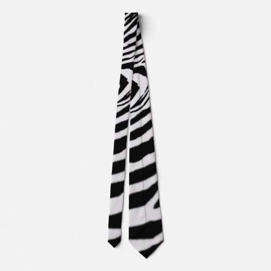 Cravate zèbre rayé (Dos)