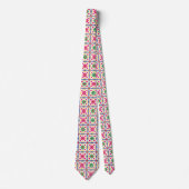 Cravate zellige carte (Devant)