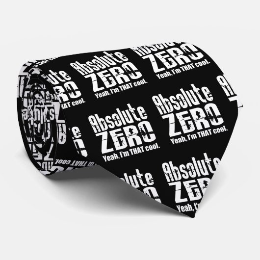 Cravate zéro absolue (Roulé)