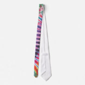 Cravate Zig Zag 2 Tie Dye Necktie (Dos)