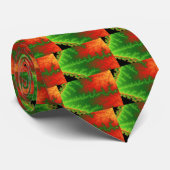 Cravate Zigzag de Noël (Roulé)
