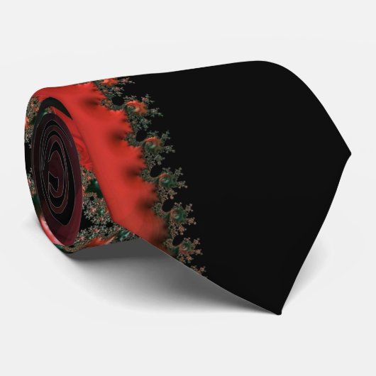 Cravate Zip Mandelbrot (Roulé)