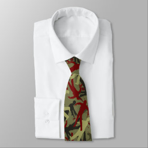 Cravate Zombie Camo Pattern