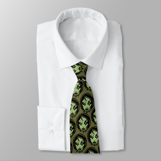 Cravate Zombie Halloween Cravates Zombie Costume C (Attaché)