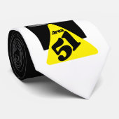 Cravate Zone 51, OVNI (Roulé)