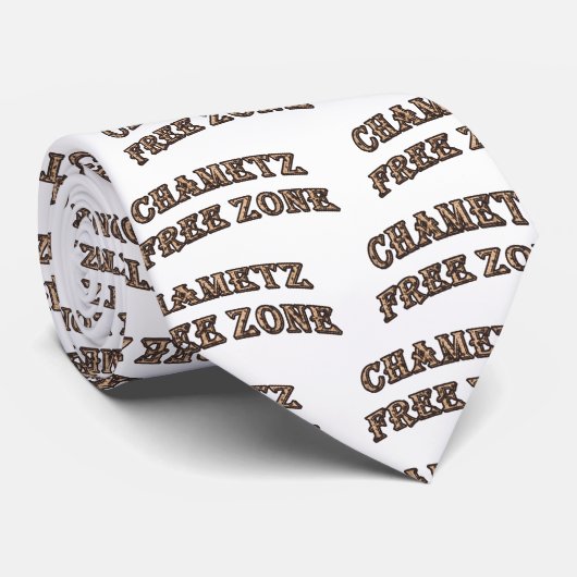 Cravate Zone franche de Chametz (Roulé)