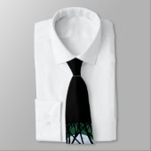 Cravates Aliens Cadeaux Gris Alien Necktie Alien A (Attaché)