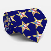 Cravates américaines patriotiques d'étoile (Roulé)