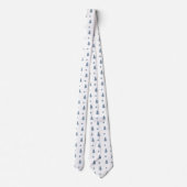 Cravates - Arbre de Noël gris (Dos)
