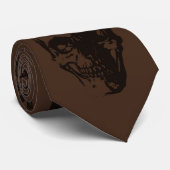 Cravates crâniens Brown (Roulé)
