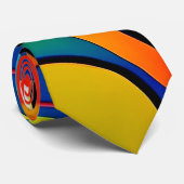 Cravates d'art moderne pour hommes Motif Abstrait (Roulé)