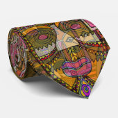 Cravates d'Aztèque de Cinco De Mayo (Roulé)