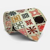 Cravates de courtepointe à la mode multicolore (Roulé)