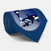 Cravates de famille d'épaulard (Roulé)