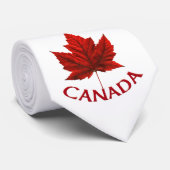 Cravates de feuille d'érable du Canada d'amusement (Roulé)