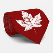 Cravates de feuille d'érable du Canada de cool de (Roulé)