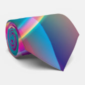 CRAVATES DE MODE HOMME - NEON BEAMS DESIGN - MODE (Roulé)