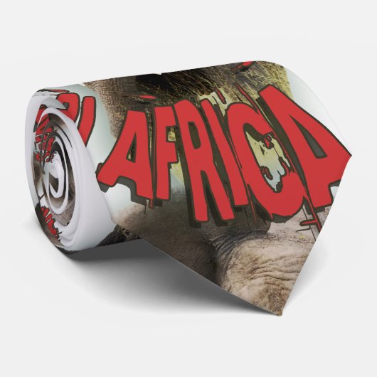 Cravates d'éléphant - Afrique (Roulé)