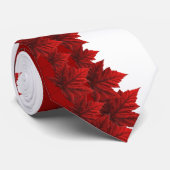 Cravates du Canada de feuille d'érable rouge de (Roulé)