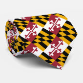 Cravates du Maryland, mode d'affaires USA, drapeau (Roulé)