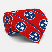 Cravates du Tennessee, mode USA, Drapeau (Roulé)