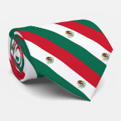 Cravates mexicains, mode Drapeau mexicain, affaire (Roulé)