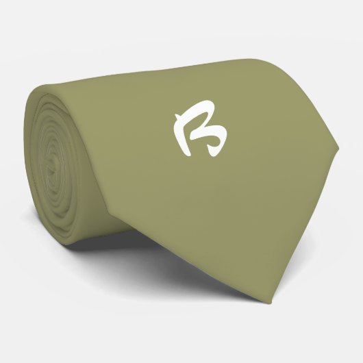 CRAVATES MONOGRAMMÉS (Roulé)