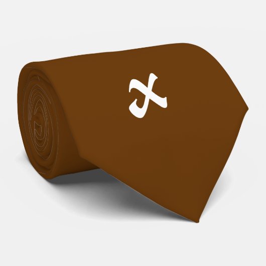 CRAVATES MONOGRAMMÉS (Roulé)