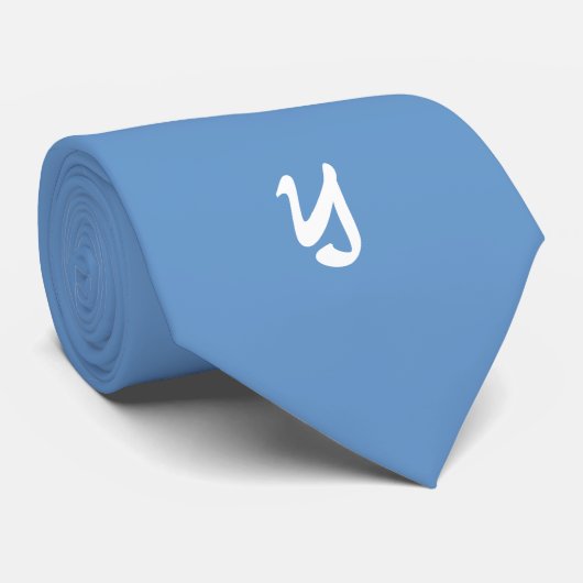 CRAVATES MONOGRAMMÉS (Roulé)