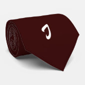 CRAVATES MONOGRAMMÉS (Roulé)