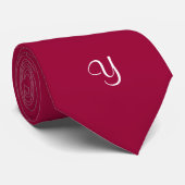 CRAVATES MONOGRAMMÉS (Roulé)