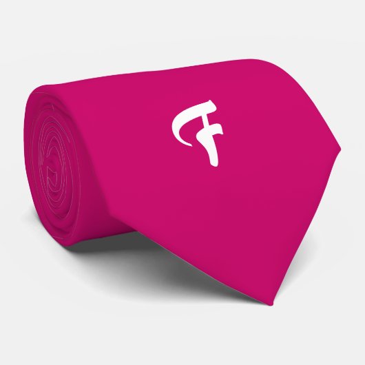 CRAVATES MONOGRAMMÉS (Roulé)