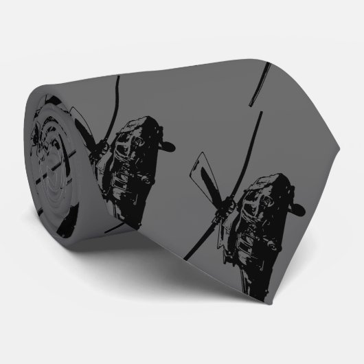 Cravates noires de faucon (Roulé)