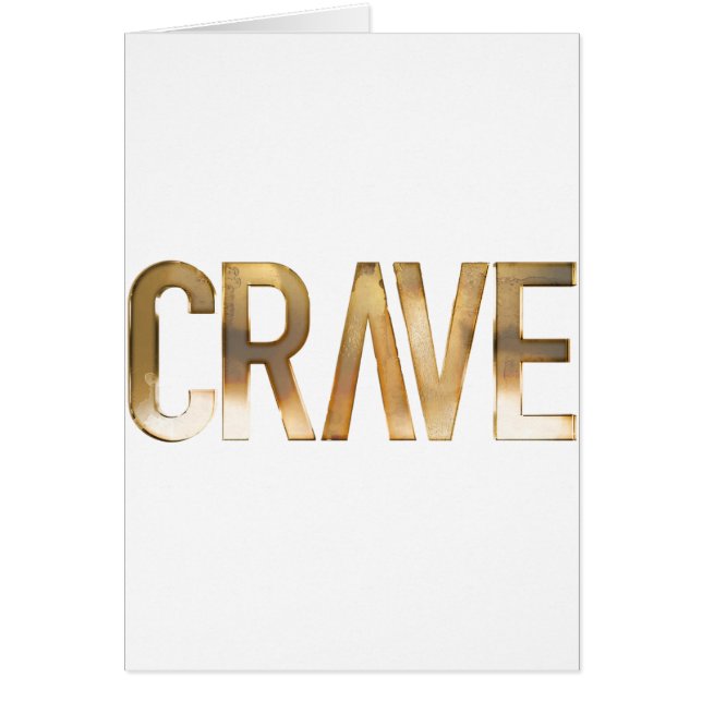 CRAVE (Voorkant)