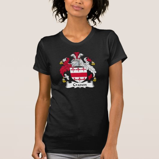 Craven Family Crest T-shirt (Voorkant)