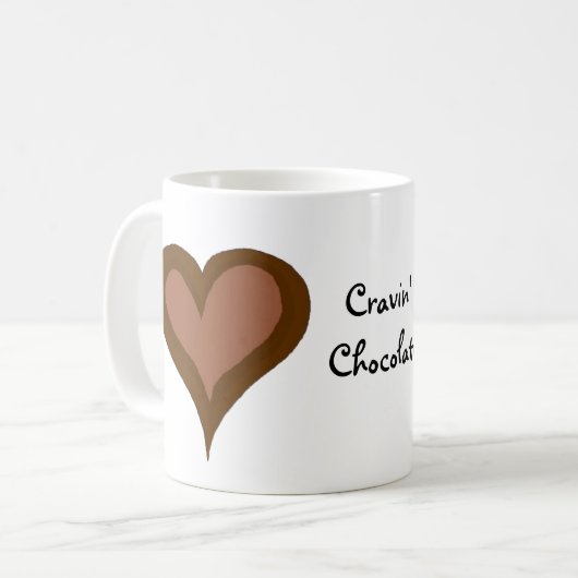 Cravin' Chocolate - Mok (Voorkant links)