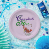 Crawdads hier papieren bordje (Feest)