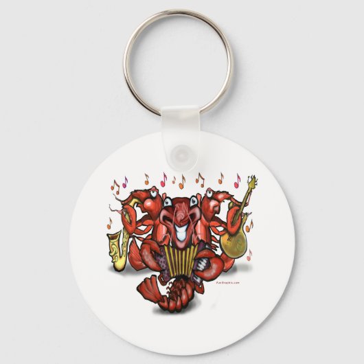 Crawfish Band Sleutelhanger (Voorkant)