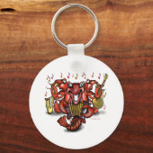 Crawfish Band Sleutelhanger (Voorkant)