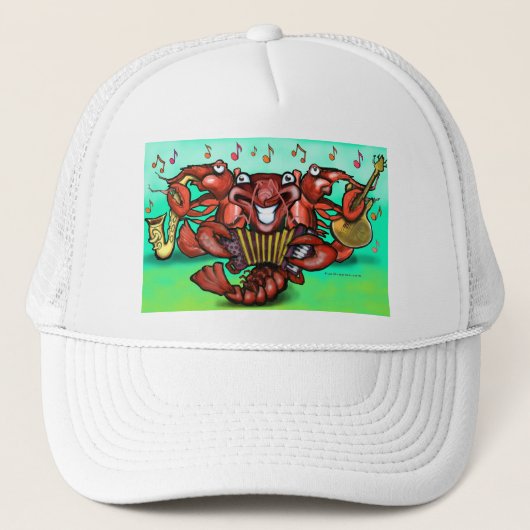 Crawfish Band Trucker Pet (Voorkant)