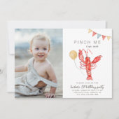 Crawfish Birthday Invitation | Crawfish Party (Devant)
