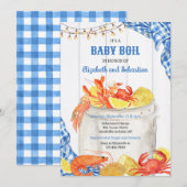 Crawfish Boil Baby Shower Invitation (Devant / Derrière)