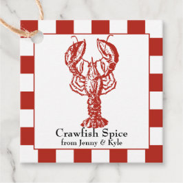 Crawfish Boil Bedankjes Labels